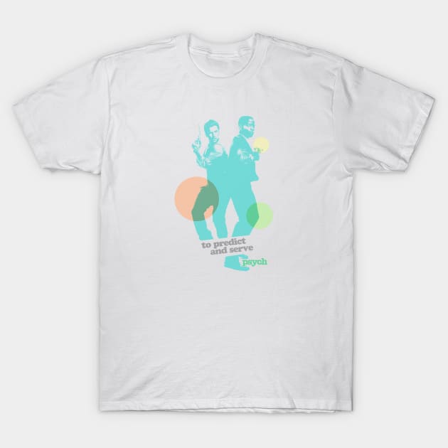 Psych Predict and Serve T-Shirt by Fauzi ini senggol dong